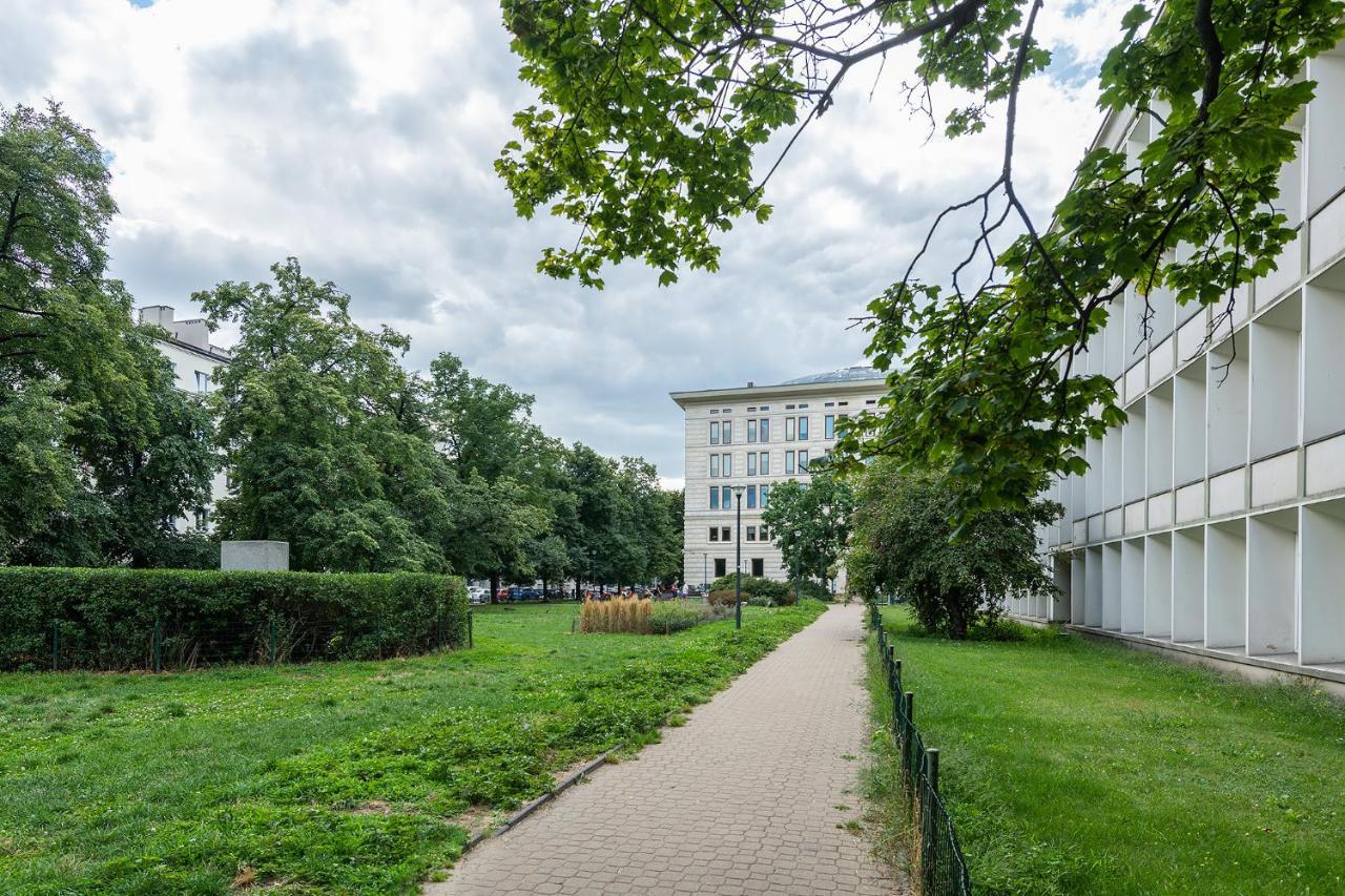 Wspolna 54A - Red - Good Apartments Warschau Buitenkant foto